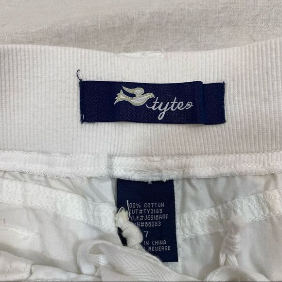 Tyte Brand White Short Shorts Size 7 cotton - Picture 7 of 10